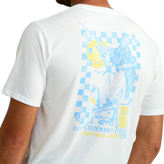 Huk Men’s Wando T-Shirt – cotton-blend performance tee for fishing and outdoor lifestyle