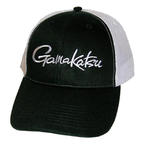 Gamakatsu Mesh Black/White Hats