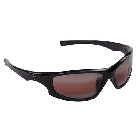 Strike King S11 Optics Sunglasses - Black Frames with Smoke Lens