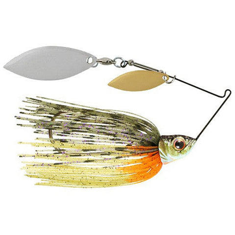 Revenge Baits Deep Runner Nickle and Gold Double Willow Spinnerbaits - Bluegill