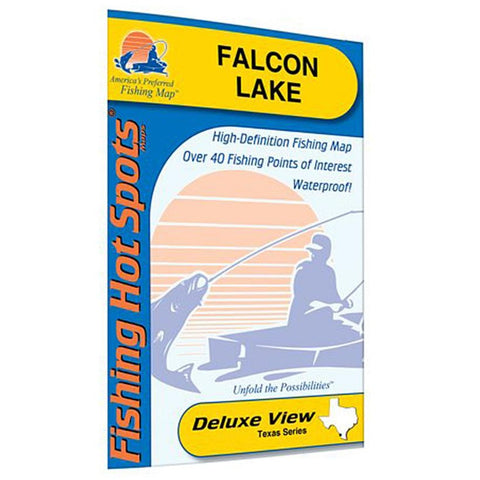 Fishing Hot Spots Falcon Lake Fishing Map - Southern Reel Outfitters