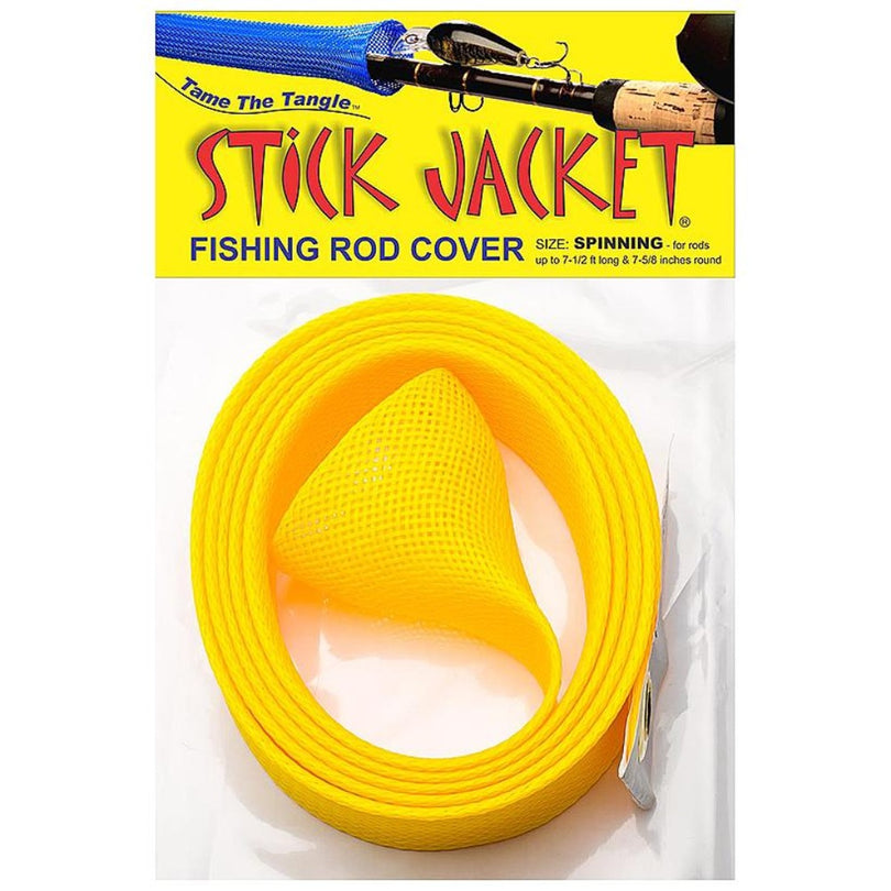 Stick Jacket Rod Cover (Spinning) Yellow