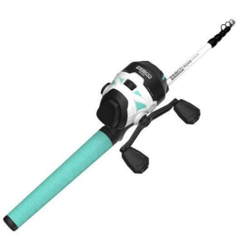 Zebco Roam Telescopic Combo Rods And Reels Seafoam