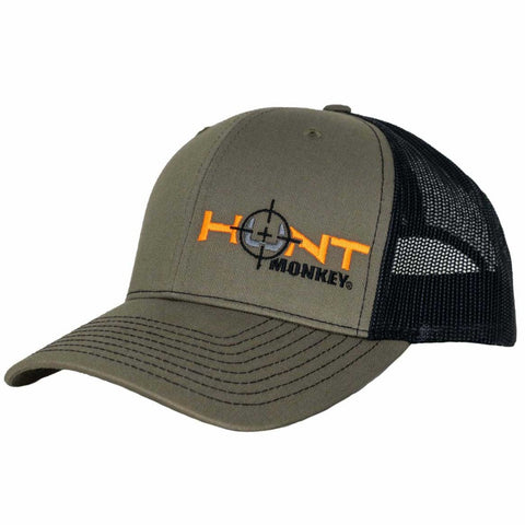 Hunt Monkey Embroidered Logo Hat