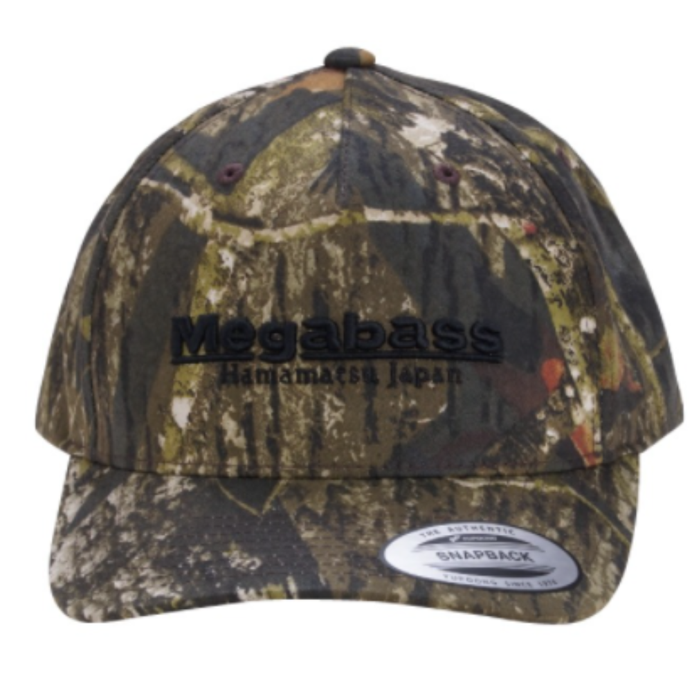 Megabass Classic Camo Snapback Hat