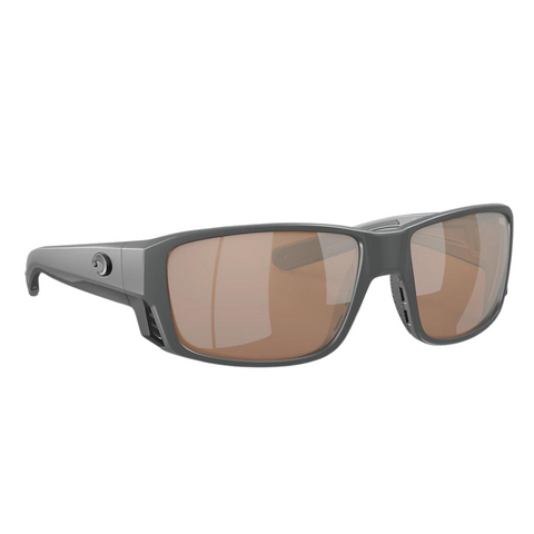 Costa Tuna Alley Pro Sunglasses - Black Frames and Green Mirror Lenses
