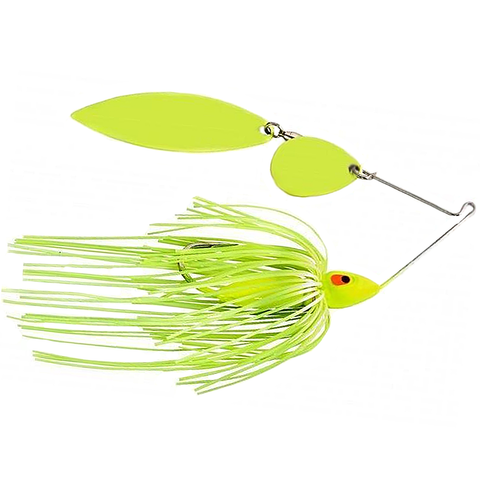 War Eagle Painted Colorado Willow Spinnerbaits - Chartreuse