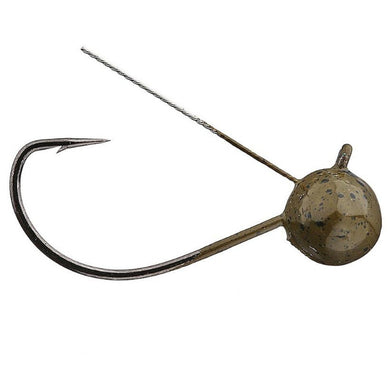 Buckeye Lures Flick It Wacky Rig Head - Green Pumpkin