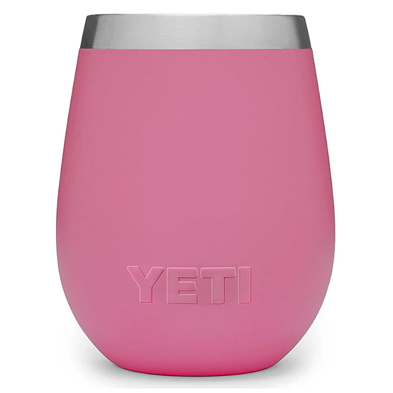 YETI LE Harbor Pink Wine Tumbler Rambler 10 oz Cup Glass Limited Edition