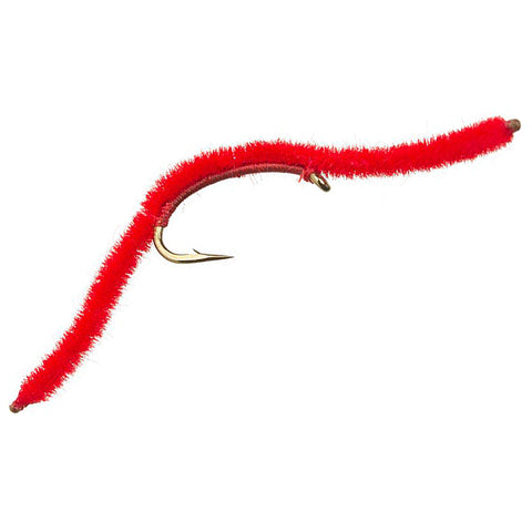 Umpqua San Juan Worm Flies - Hot Pink