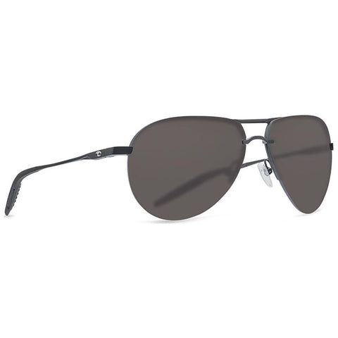Costa Helo Sunglasses - Matte Champaign and Deep Blue Frames with Turquoise Lens