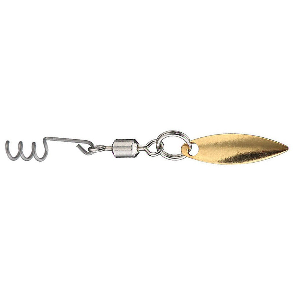 T & J Tackle Keith Poche Power Spinners - Gold Willow Blade