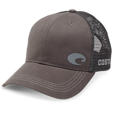 Costa Logo Trucker Hats - Costa Blue and Gray