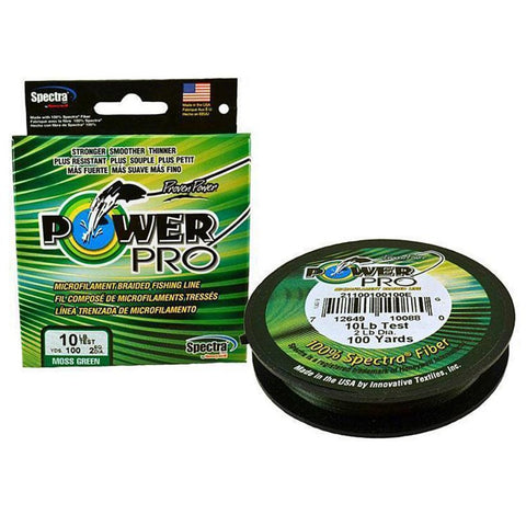 Power Pro Braided Line Yellow 100yds