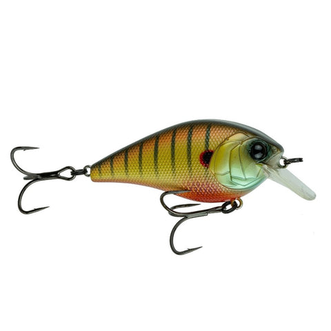 6th Sense Crush 100X Square Bill Crankbait - Green Pumpkin Gill