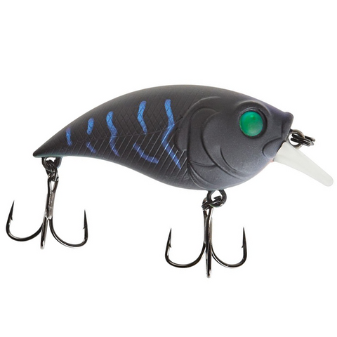 6th Sense Curve Finesse Squarebill Crankbait Black Magic