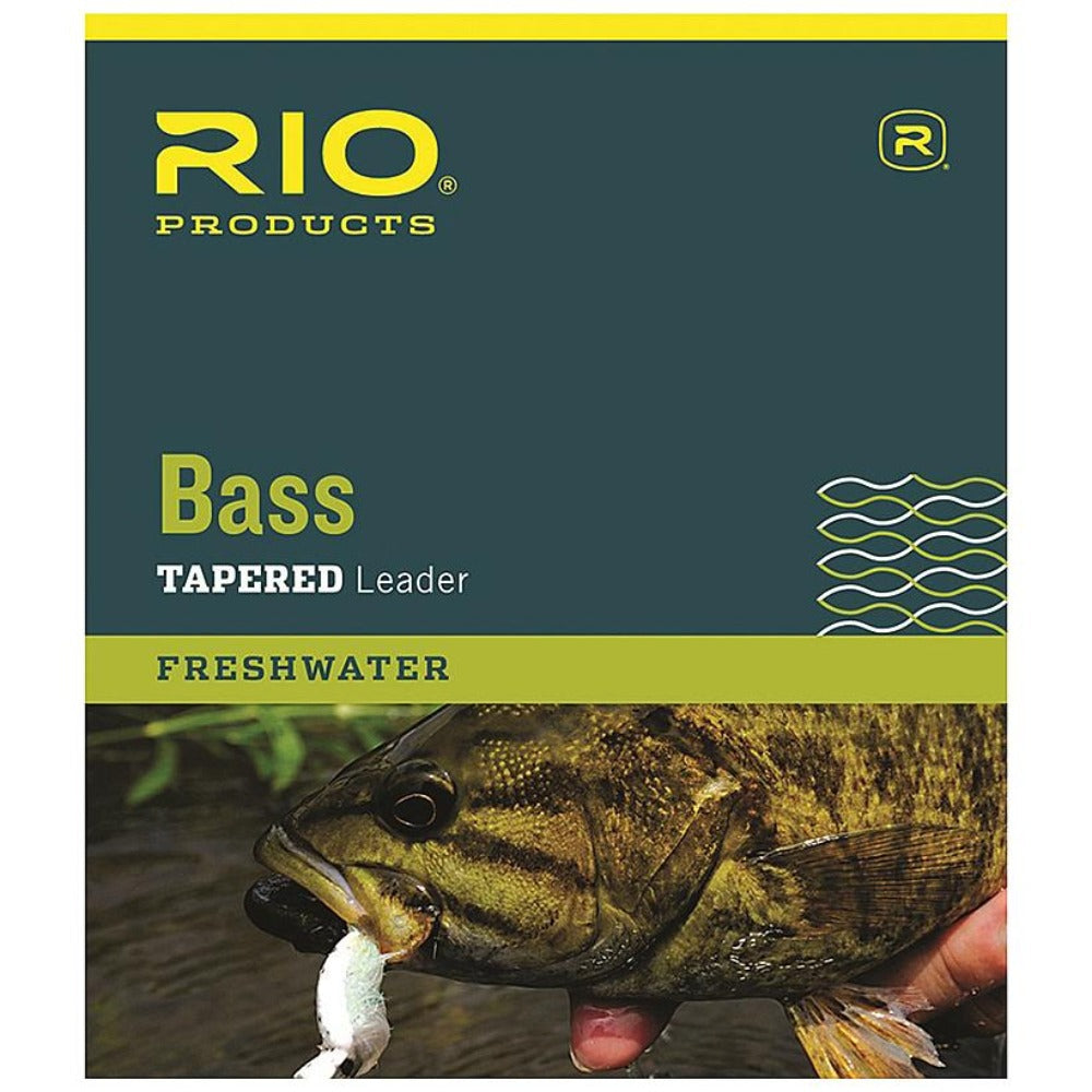 Rio Bass Tapered Leader - Freshwater