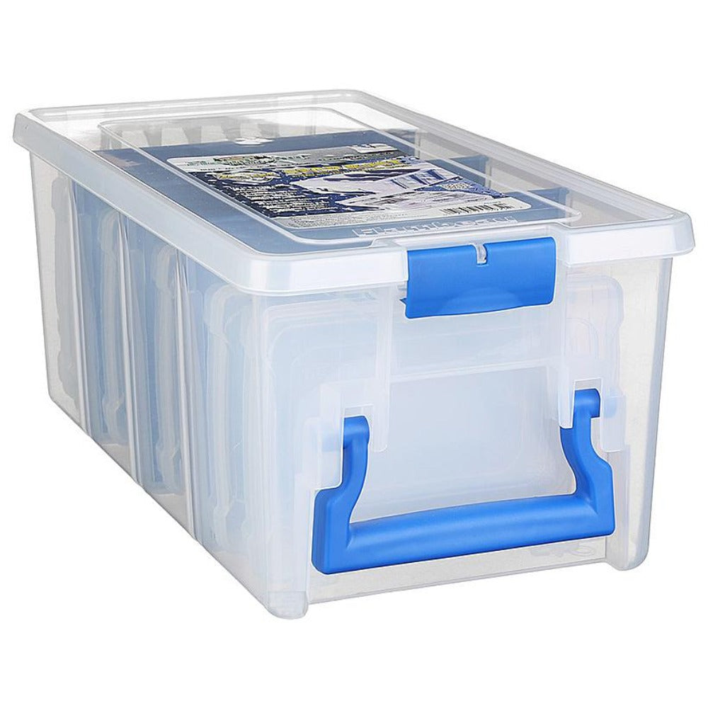 Flambeau Terminal Tackle File Satchel Clear and Blue