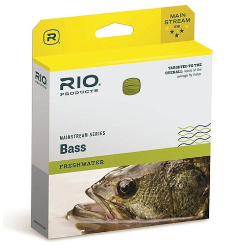 Rio Mainstream Bass Fly Fishing Line - Yellow