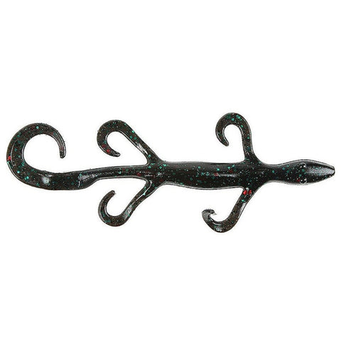 Zoom 6'' Lizards - Black with Chartreuse Tail