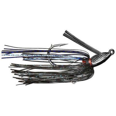 Jewel Swim-It Jigs - Black Blue Flash