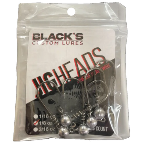 Blacks Custom Lures Finesse Heavy Cover Jig Heads