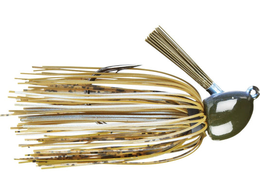 Strike King Hack Attack Fluorocarbon Flipping Jig - Blue Craw