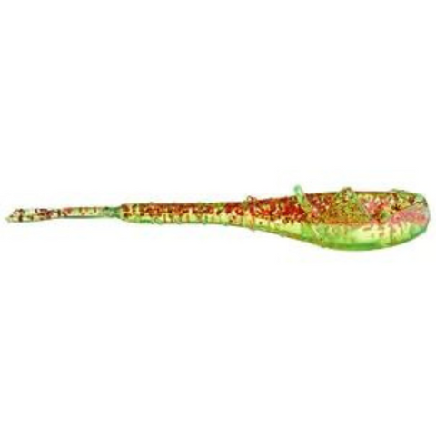 Bobby Garland Mayfly - Chartreuse Red Glitter