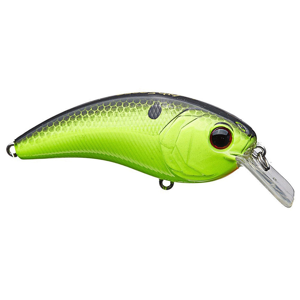 6th Sense Movement L7 Square Bill Crankbaits - Chartreuse Black Back