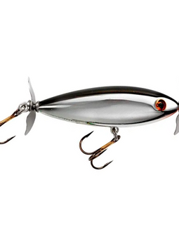 Cotton Cordell Crazy Shad Topwater Baits Chrome Black