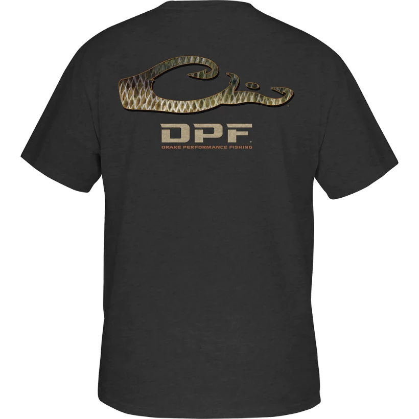 Drake Bass Scales T-Shirt - Charcoal Heather