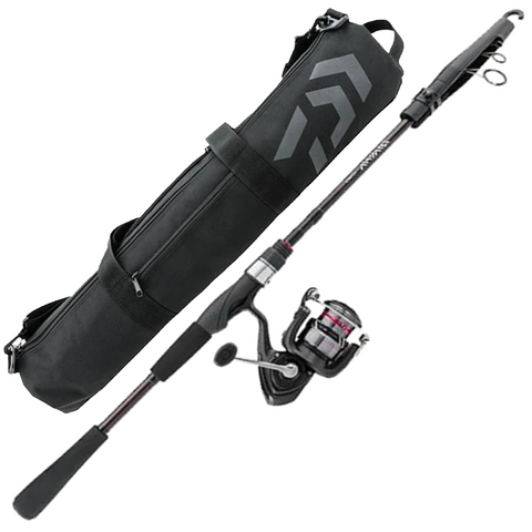 Daiwa D Travel Spinning Combo Rods and Reels