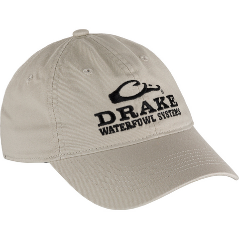 Drake Cotton Twill Systems Hats - Khaki