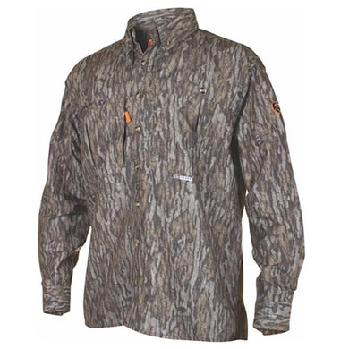 Drake Waterfowl Dura-Lite Long Sleeve Shirt with Agion - Mossy Oak Bottomland