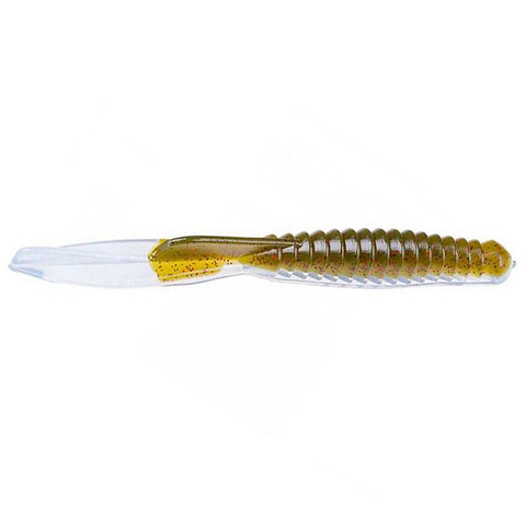 Strike King Perfect Plastics Drop Shot Half Shell Worms - Desert Craw