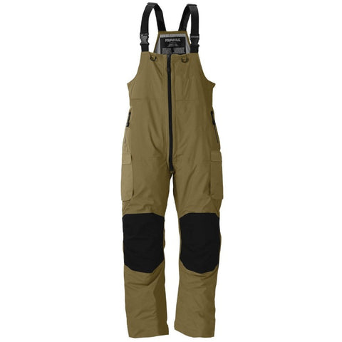 Frabill F3 Gale Rainsuit Bib - Brown - Southern Reel Outfitters