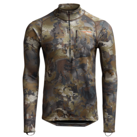 Sitka Core Midweight Zip T LS Pullover