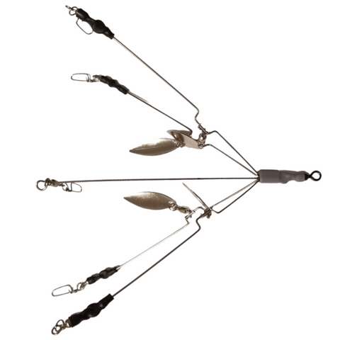 J & H Tackle Finesse Reduced Tangle Swim N Frenzy A-Rig - 5 Arm