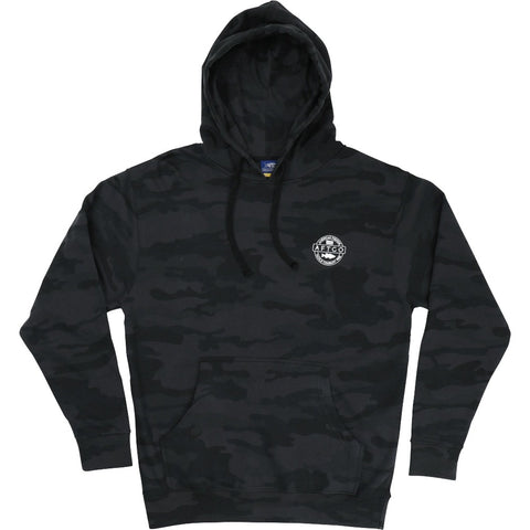 Aftco Bass Patch Pullover Hoodie Black Camo