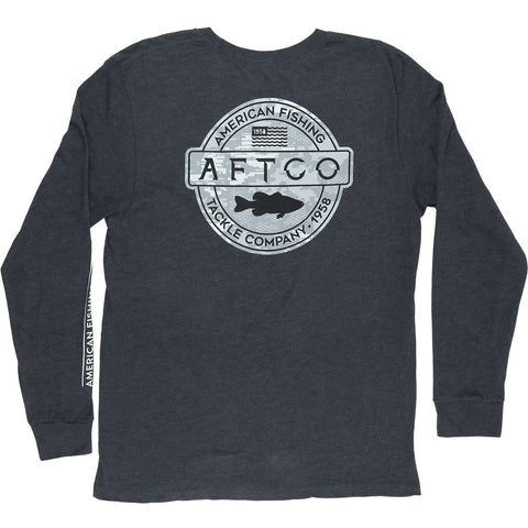 Aftco Bass Patch Long Sleeve T-Shirts