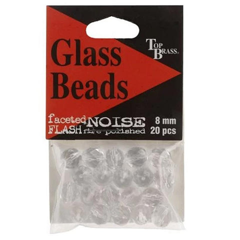 Top Brass Glass Beads