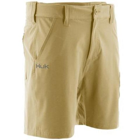 Huk Next Level 7" Shorts - Khaki