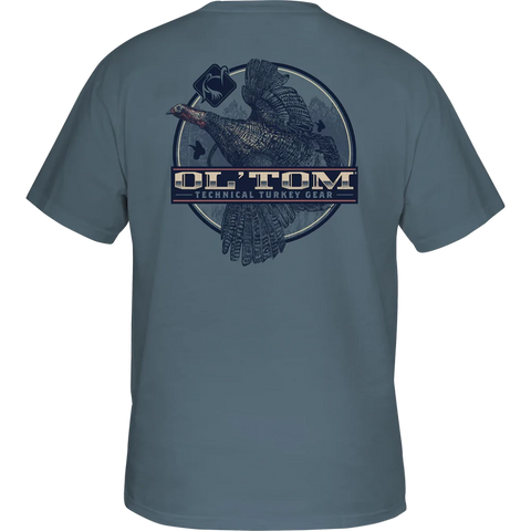 Ol' Tom Camber Flight T-Shirt - Shifting Sands Light Heather