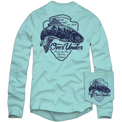 Over Under S/S Blue Ridge Trout T-Shirt