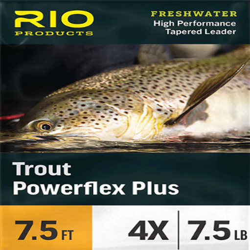 Rio Powerflex Plus 7.5ft 3X Leader Single