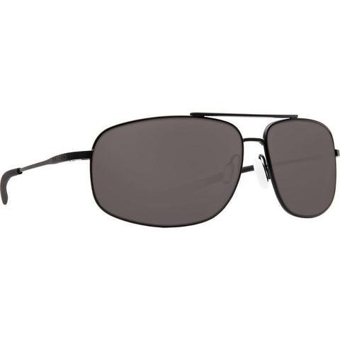Costa Shipmaster Polarized Sunglasses - Gunmetal Frames with Gray Lens