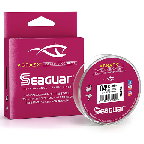 Seaguar AbrazX Fluorocarbon Line Clear