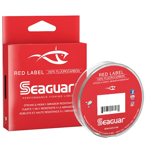 Seaguar Red Label Fluorocarbon Fishing Line Color Clear 200 yds