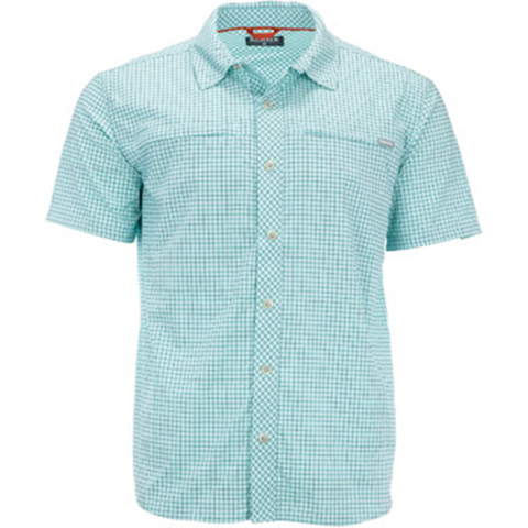 Simms Mens Stone Cold SS Button Up Shirt