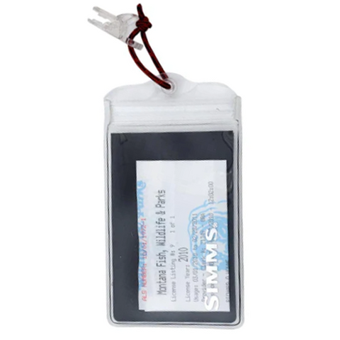 Simms Water Proof License Holder - Clear